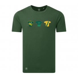 Nottinghamshire Retro Cricket Kits (True Colours Collab) Organic T-Shirt