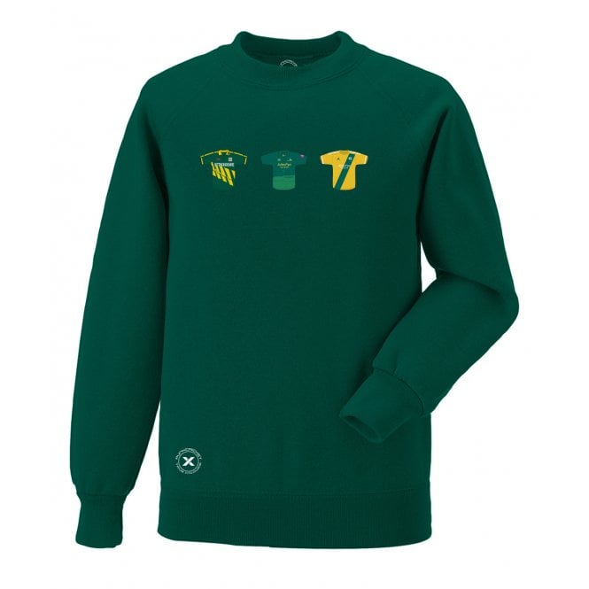 Nottinghamshire Retro Cricket Kits (True Colours Collab) Sweatshirt