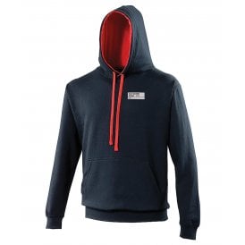 Old Dover Road CT1 (Kent) Embroidered Left Breast Logo Varsity Hooded Sweatshirt