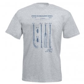Original Cricket Bat Patent T-Shirt
