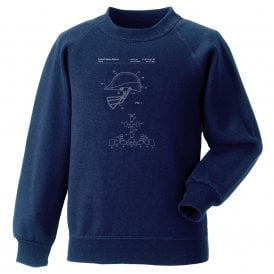 Original Cricket Helmet Patent Sweatshirt