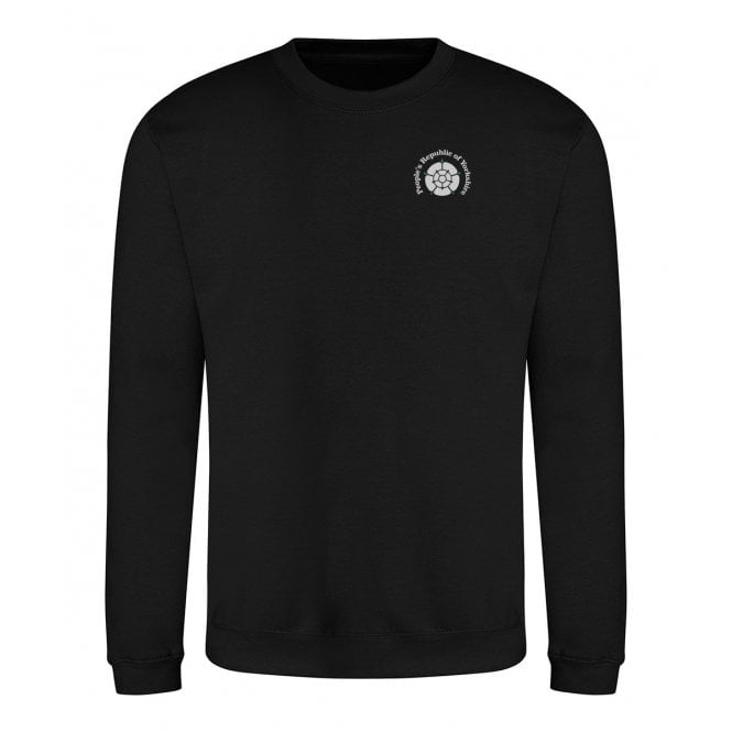 People's Republic Of Yorkshire Embroidered Left Breast Logo Sweatshirt