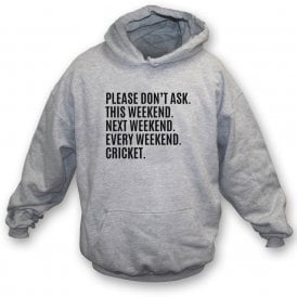 Please Don't Ask Hooded Sweatshirt