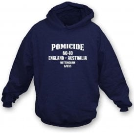 Pomicide (Australia 60 All Out 6/8/15) Hooded Sweatshirt
