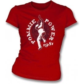 Pommie Power (Botham) 1981 Ladies Slimfit T-shirt