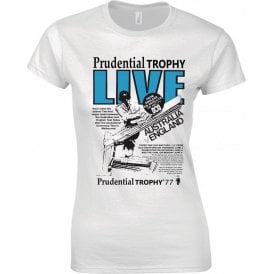 Prudential Trophy 1977 Retro Advert Womens Slim Fit T-Shirt