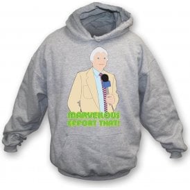 Richie Benaud "Marvellous Effort That!" Kids Hooded Sweatshirt