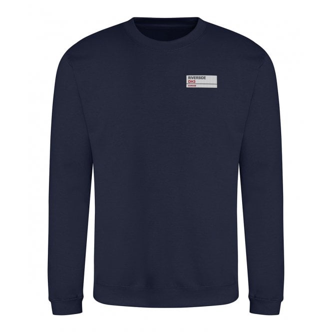 Riverside DH3 (Durham) Embroidered Left Breast Logo Sweatshirt