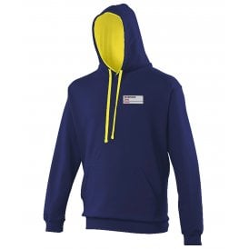 Riverside DH3 (Durham) Embroidered Left Breast Logo Varsity Hooded Sweatshirt