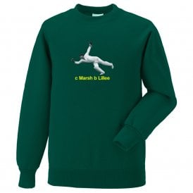 Rod Marsh Art Print (Australia) Kids Sweatshirt