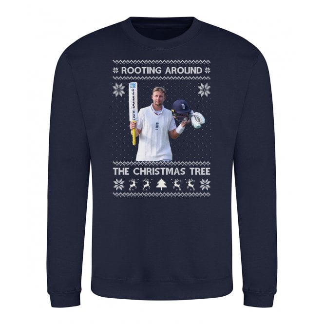 Rooting Around The Christmas Tree (Joe Root - England Influenced) Christmas Jumper