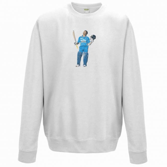 Sachin Tendulkar Art Print (India) Kids Sweatshirt