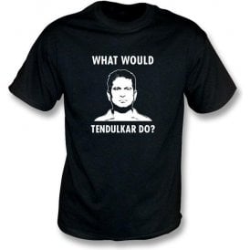 Sachin Tendulkar "What Would Tendulkar Do?" Mens T-Shirt