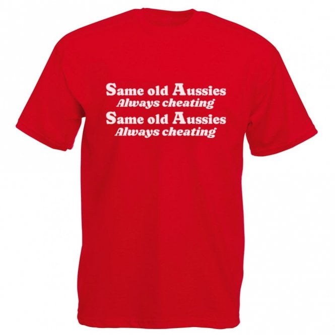 Same Old Aussies Chant (England) Organic T-Shirt