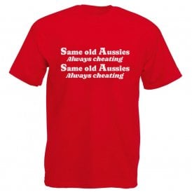 Same Old Aussies Chant (England) Organic T-Shirt