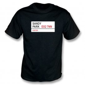 Sandy Park EX2 7NN (Exeter Rugby Influenced) T-Shirt