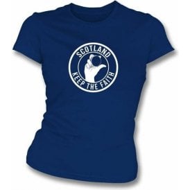 Scotland Keep The Faith Women's Slimfit T-shirt