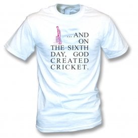 Sixth Day Cricket T-Shirt