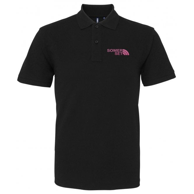 Somerset Region Embroidered Left Breast Logo Polo Shirt