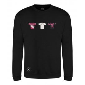 Somerset Retro Cricket Kits (True Colours Collab) Organic Sweatshirt