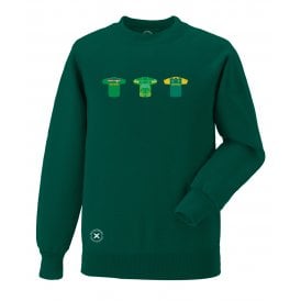South Africa Retro Cricket Kits (True Colours Collab) Organic Sweatshirt