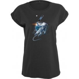 Space Cricket Womens Extended Shoulder T-Shirt