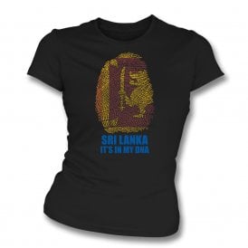 Sri Lanka - It's In My DNA Womens Slim Fit T-Shirt
