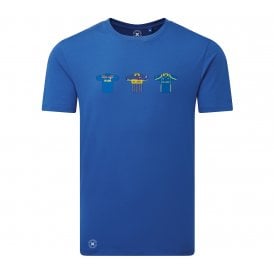 Sri Lanka Retro Cricket Kits (True Colours Collab) Organic T-Shirt