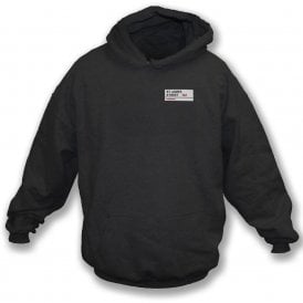 St James Street TA1 (Somerset) Embroidered Left Breast Logo Hooded Sweatshirt