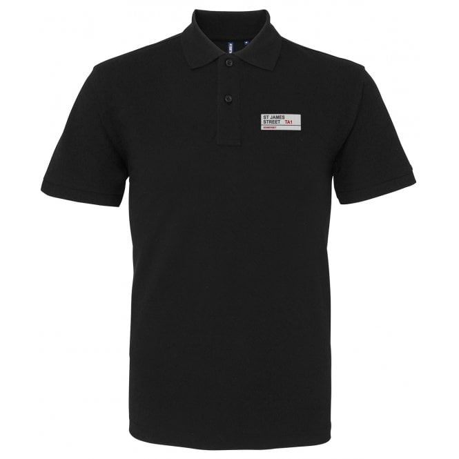 St James Street TA1 (Somerset) Embroidered Left Breast Logo Polo Shirt