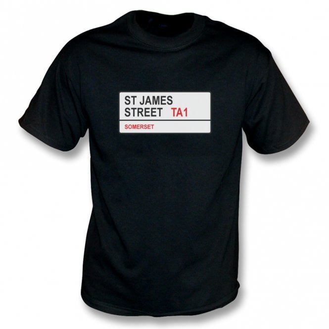 St. James Street TA1 T-shirt (Somerset)