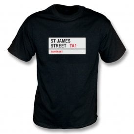 St. James Street TA1 T-shirt (Somerset)