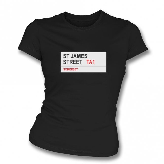 St. James Street TA1 Women's Slim Fit T-shirt (Somerset)