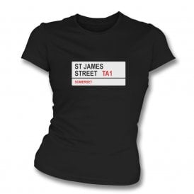 St. James Street TA1 Women's Slim Fit T-shirt (Somerset)