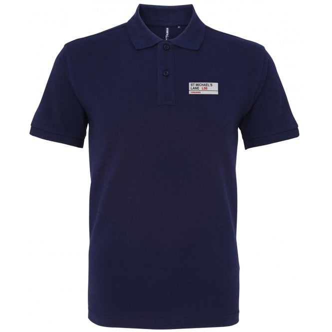 St Michael's Lane LS6 (Yorkshire) Embroidered Left Breast Logo Polo Shirt