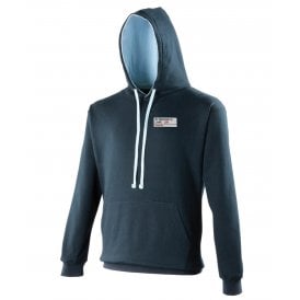St Michael's Lane LS6 (Yorkshire) Embroidered Left Breast Logo Varsity Hooded Sweatshirt