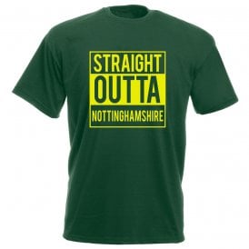 Staight Outta Nottinghamshire Kids T-Shirt