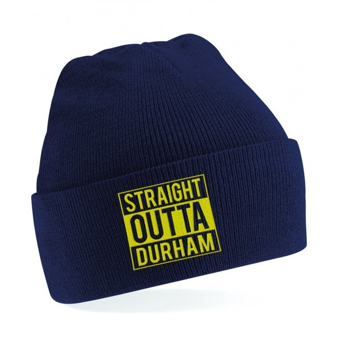 Straight Outta Durham Embroidered Kids Beanie