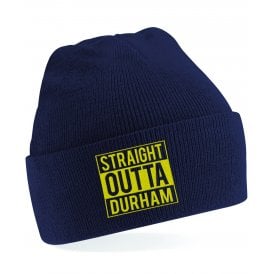 Straight Outta Durham Embroidered Kids Beanie