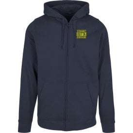 Straight Outta Durham Embroidered Left Breast Logo Zip Hooded Sweatshirt