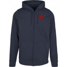 Straight Outta Essex Embroidered Left Breast Logo Zip Hooded Sweatshirt