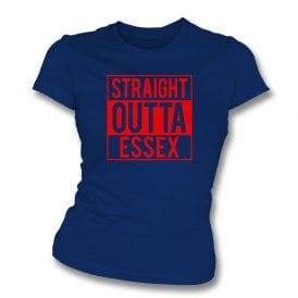 Straight Outta Essex Womens Slim Fit T-Shirt