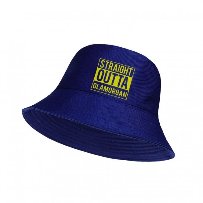Straight Outta Glamorgan Embroidered Bucket Hat