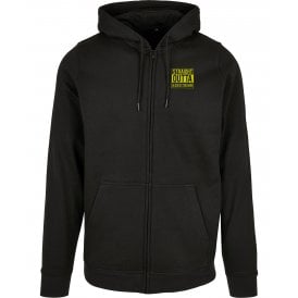 Straight Outta Gloucestershire Embroidered Left Breast Logo Zip Hooded Sweatshirt