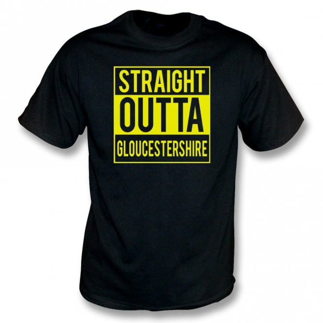 Straight Outta Gloucestershire Kids T-Shirt
