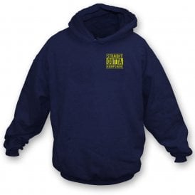Straight Outta Hampshire Embroidered Left Breast Logo Hooded Sweatshirt