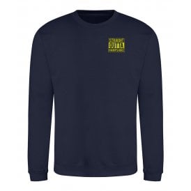 Straight Outta Hampshire Embroidered Left Breast Logo Sweatshirt