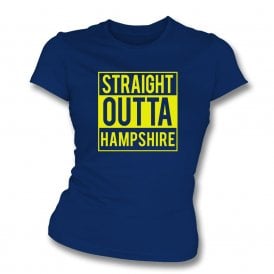Straight Outta Hampshire Womens Slim Fit T-Shirt