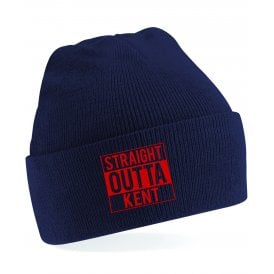 Straight Outta Kent Embroidered Kids Beanie