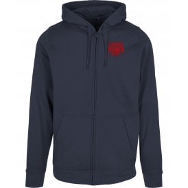 Straight Outta Kent Embroidered Left Breast Logo Zip Hooded Sweatshirt
